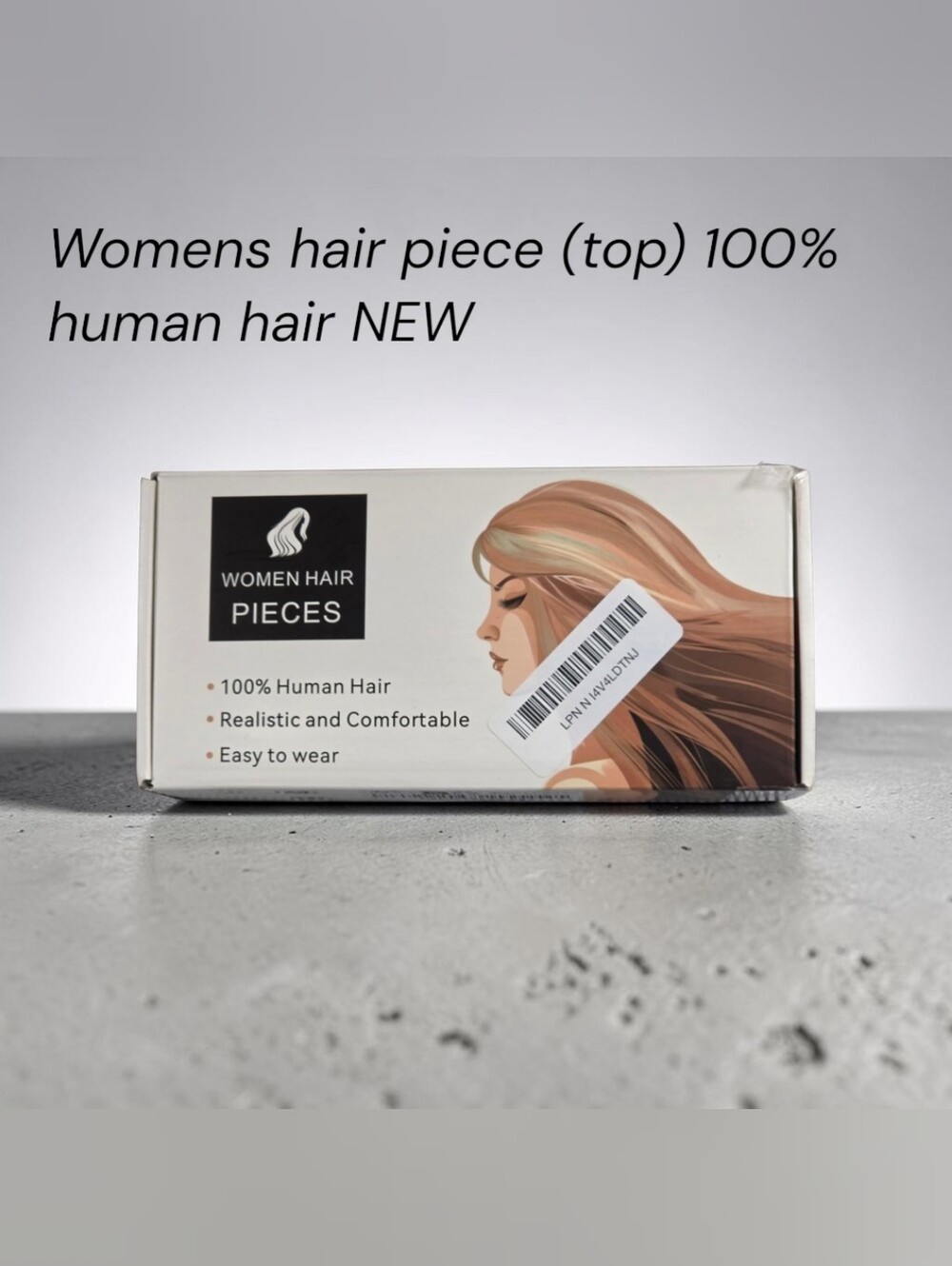 Women Human Hair Clip-In Topper 16 in Medium Brown #4 Straight HFL011SC16-04